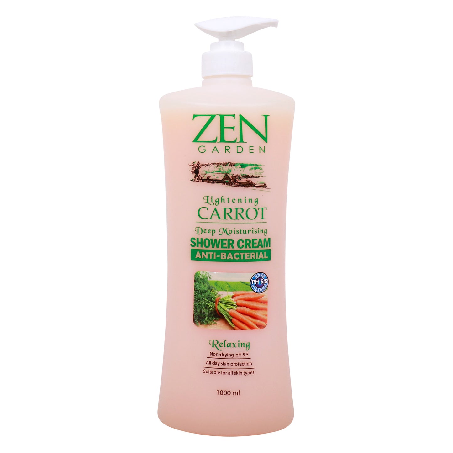 Zen Garden Anti-Bacterial Shower Cream 1L