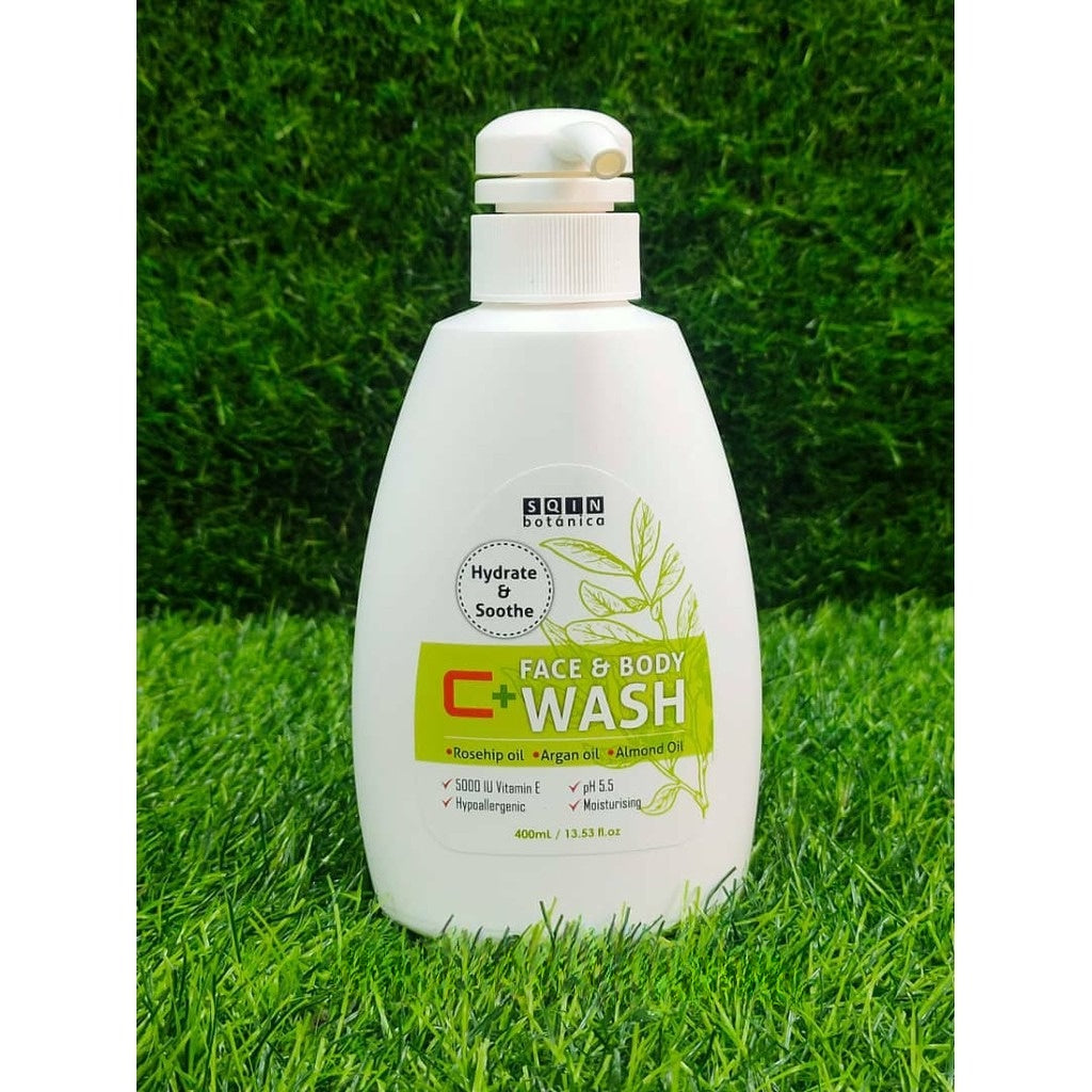 C+ Face & Body Moisturizing Wash 400ml