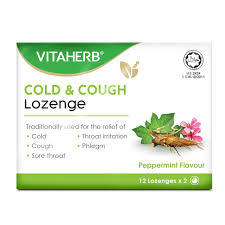 VITAHERB Cold And Cough Lozenges 24's