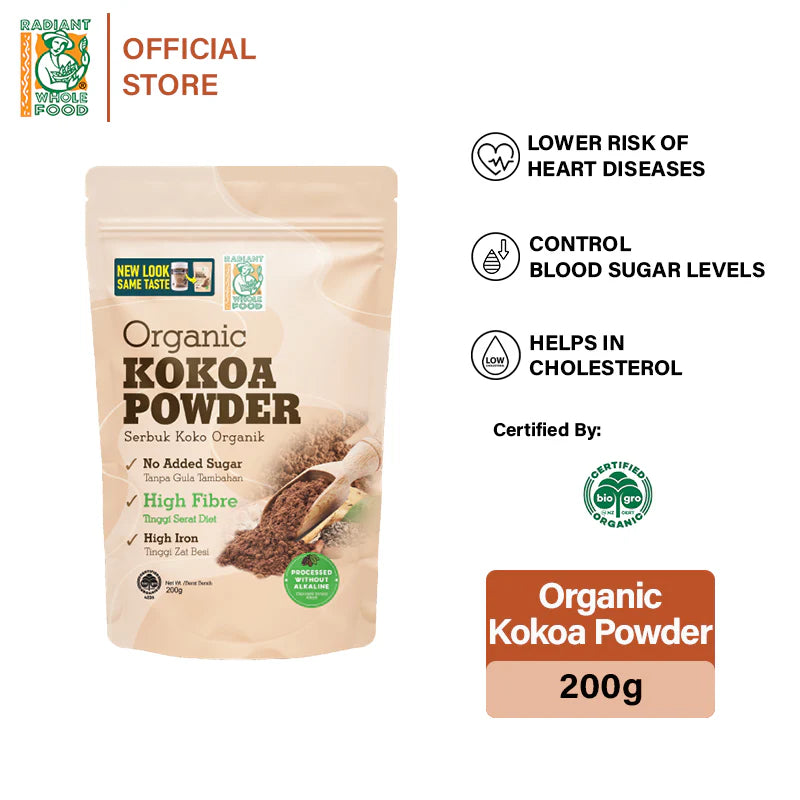 Radiant Organic Kokoa Powder 200g