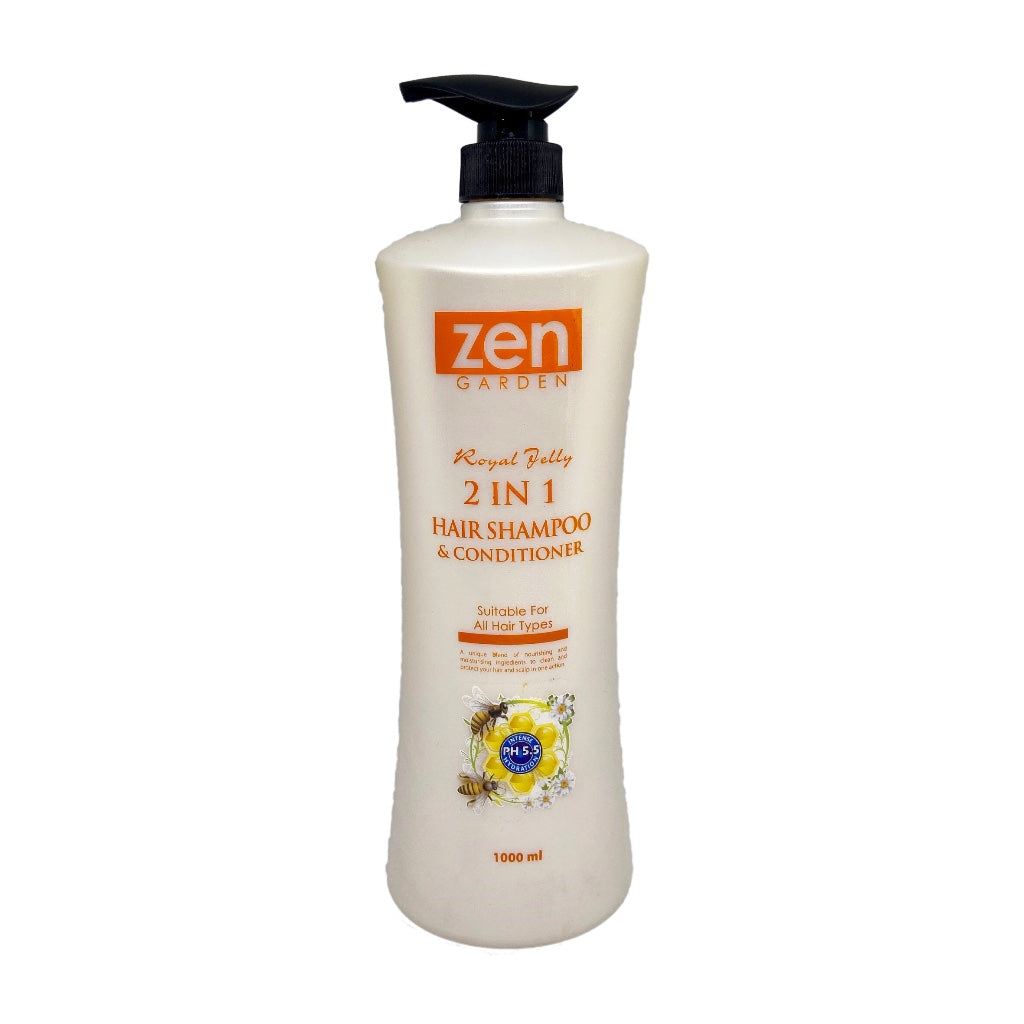 Zen Garden 2 in 1 Hair Shampoo & Conditioner 1000ml