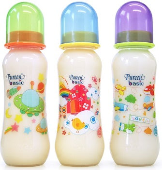 Pureen Basic Streamline Feeding Bottle 8oz