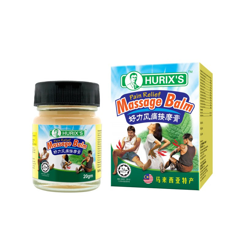 Hurix's Pain Relief Massage Balm 20g