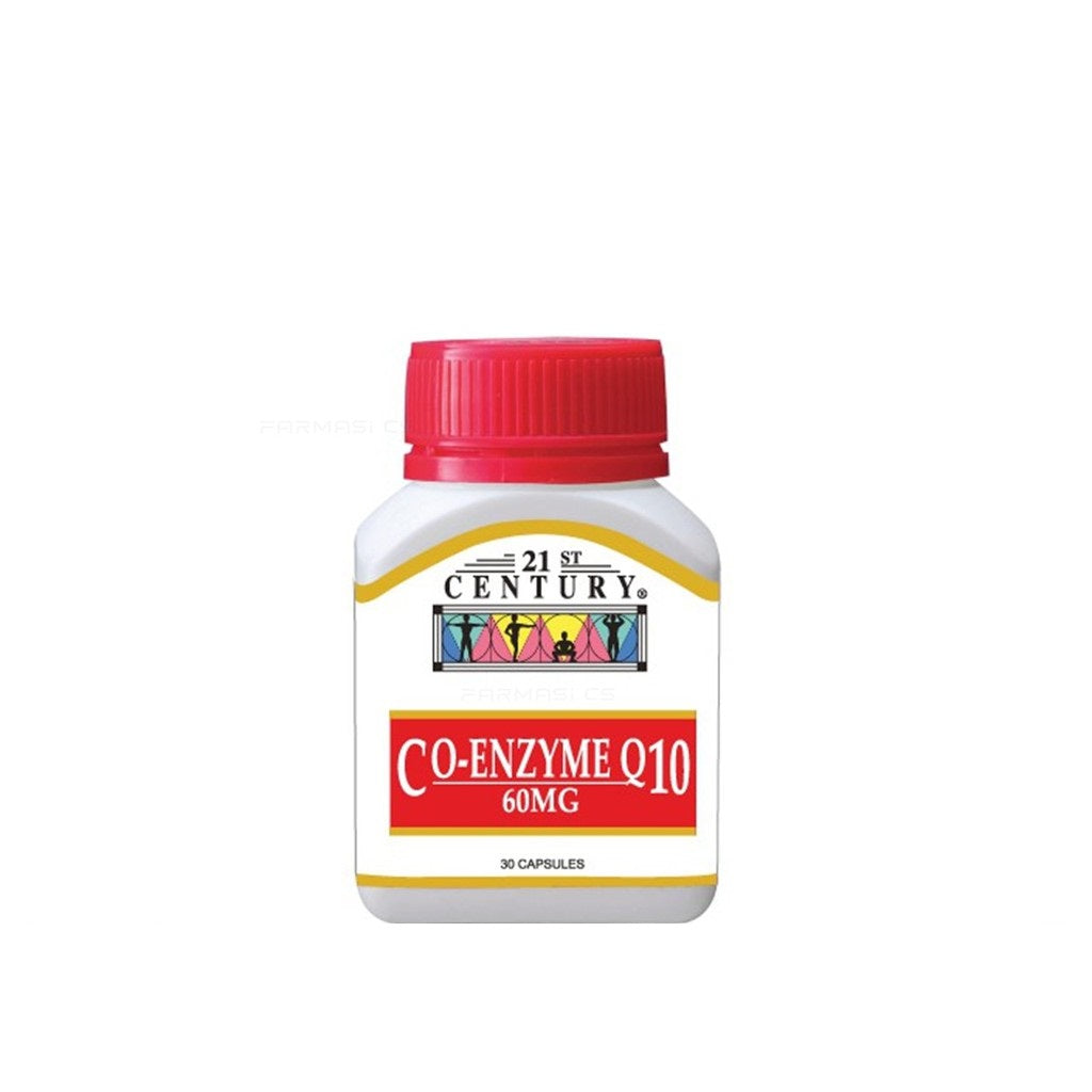 21st Century Co-enzyme Q10 60mg ( 30 Capsules )