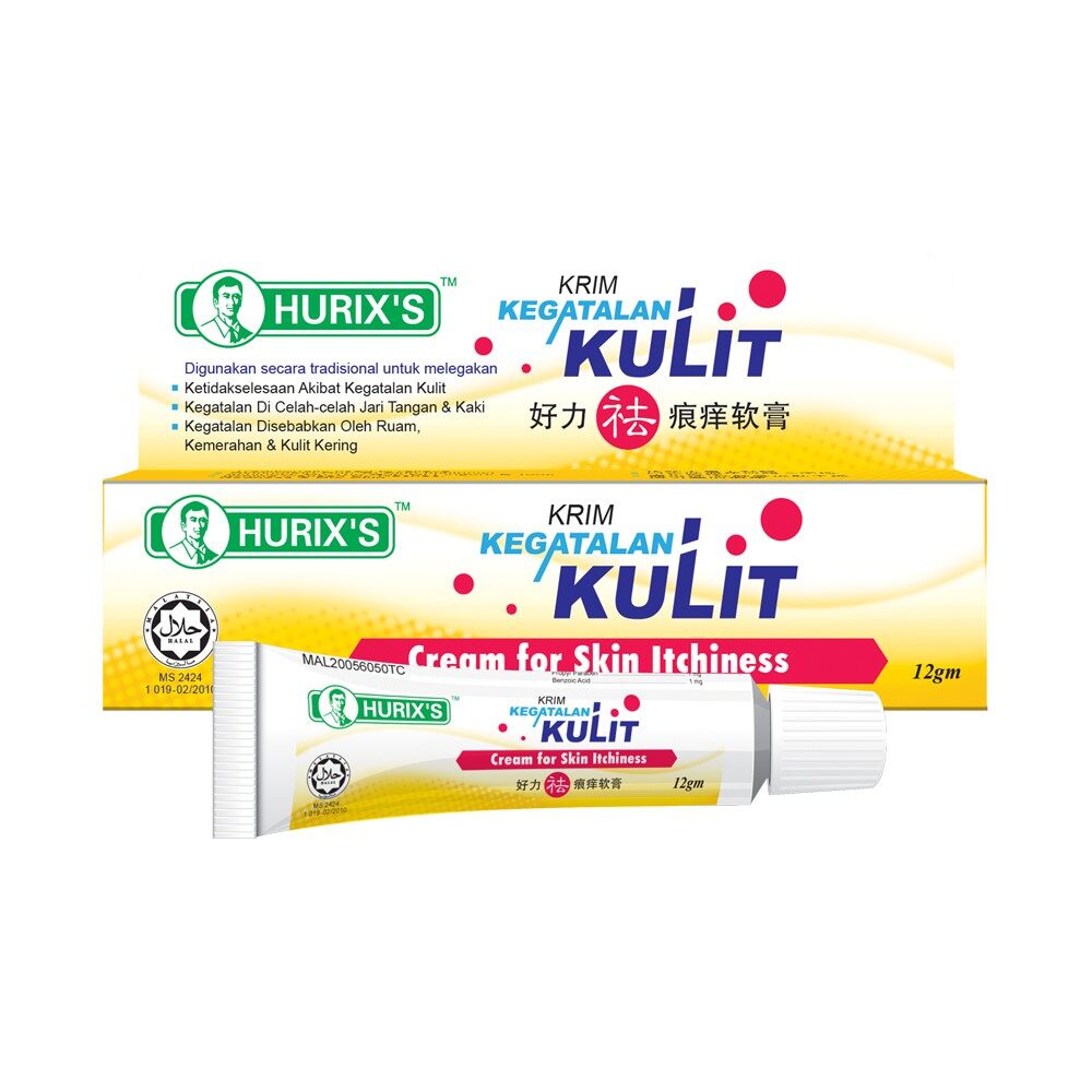 Hurix's Krim Kegatalan Kulit 12g