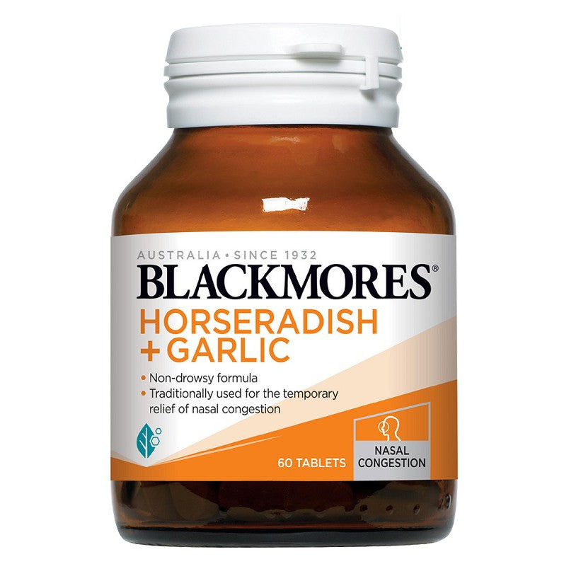 Blackmores Horseradish Garlic + C 60's