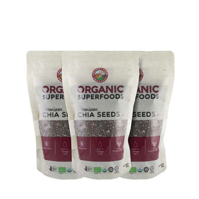CFO Organic Chia Seeds 300g / 3 x 300g