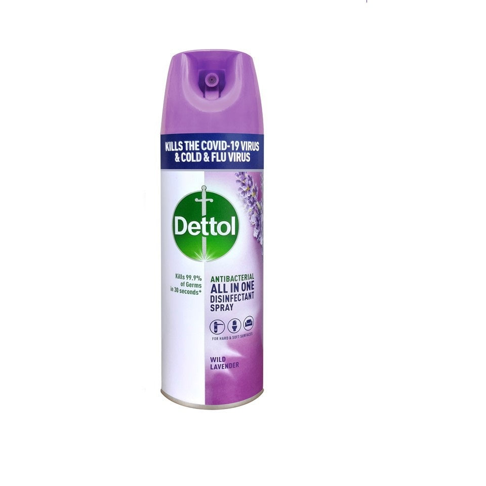 Dettol Disinfectant Spray ( Crisp Breeze , Morning Dew , Lavendar , Lemon )