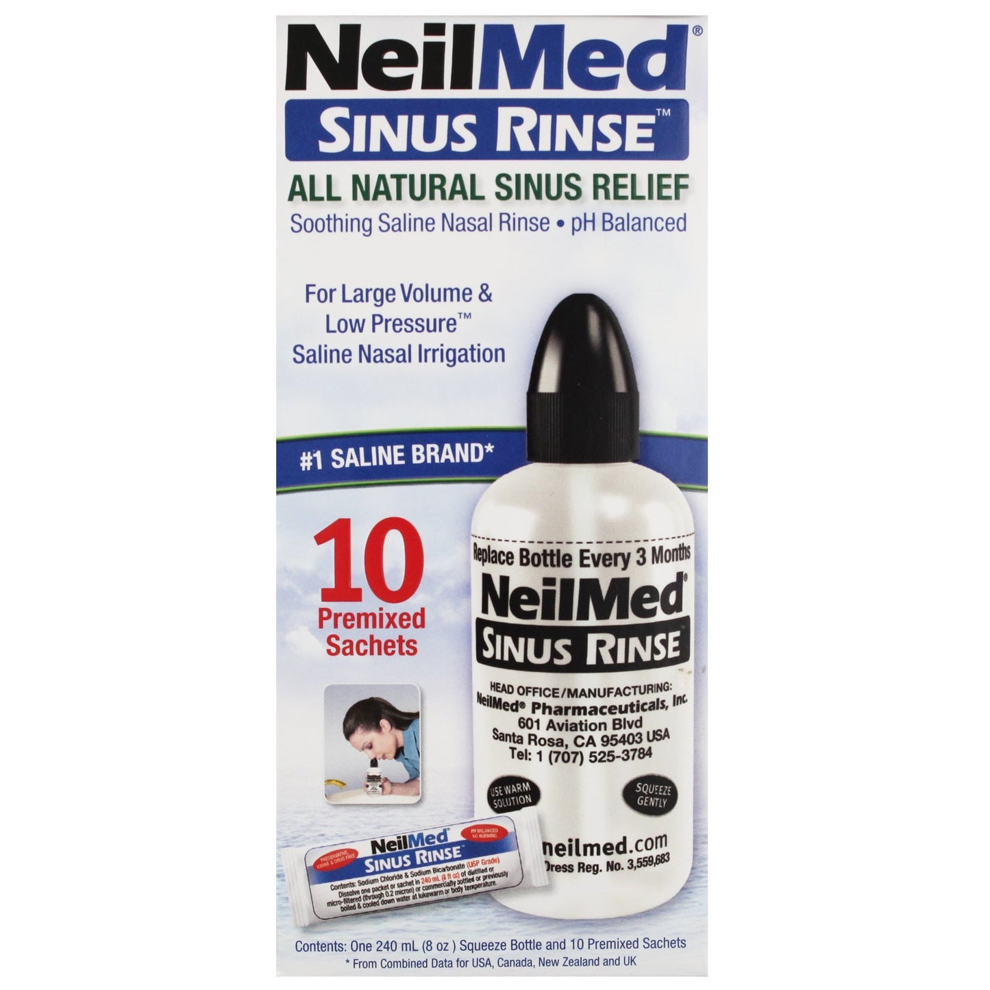 Neilmed Adult Starter Kit 10's