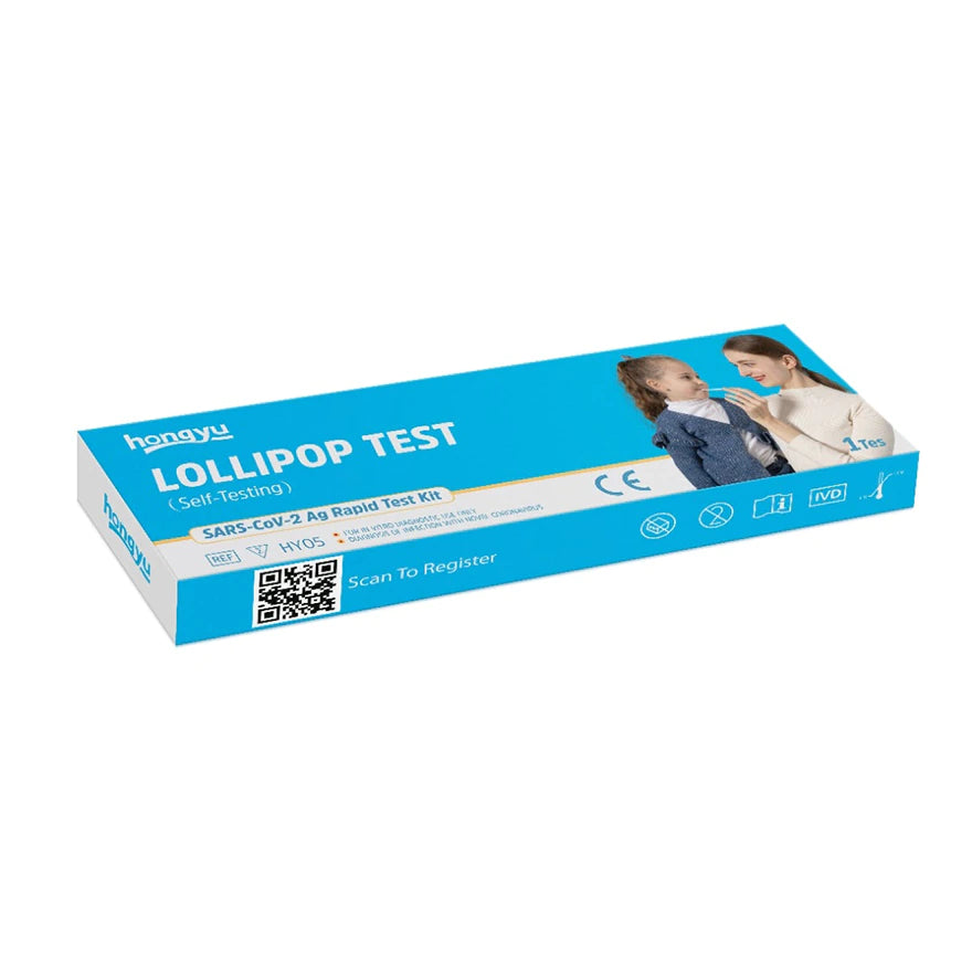 Hongyu SARS -Cov-2 Ag Rapid Test Kit (Saliva self testing)