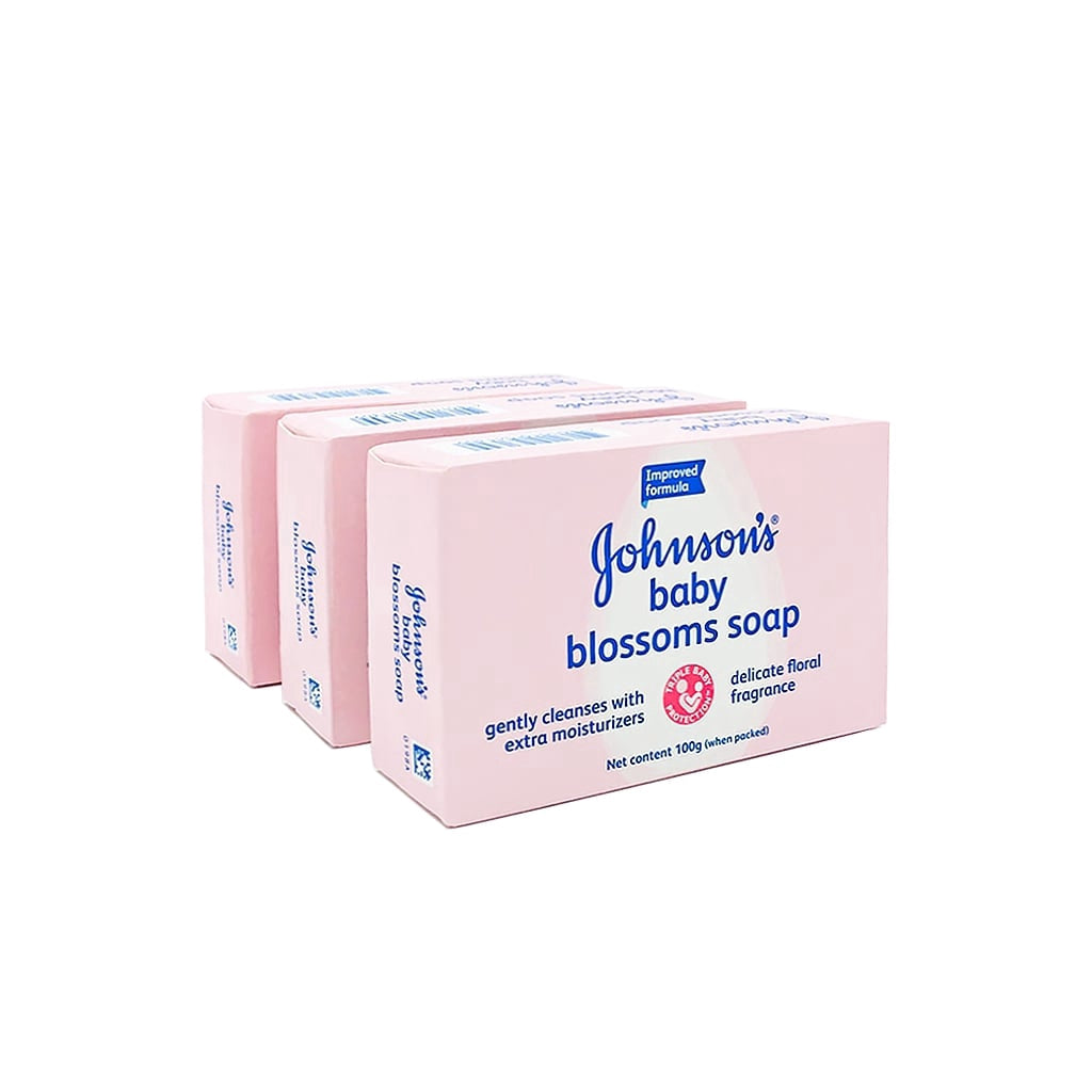 Johnson's Baby ( Blossoms / Regular ) Soap 100g x 3