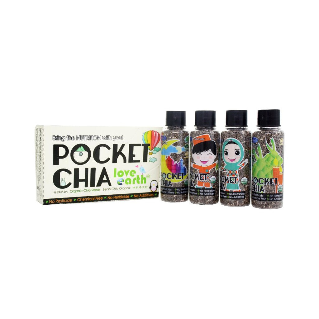 LE Organic Pocket Chia 4 In 1 ( 28g X 4 )