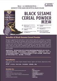 MoreGreen Black Sesame Cereal 500g