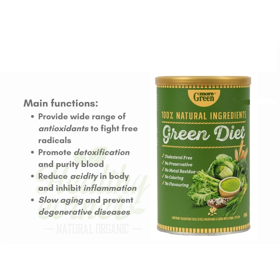 MoreGreen Green Diet 500g