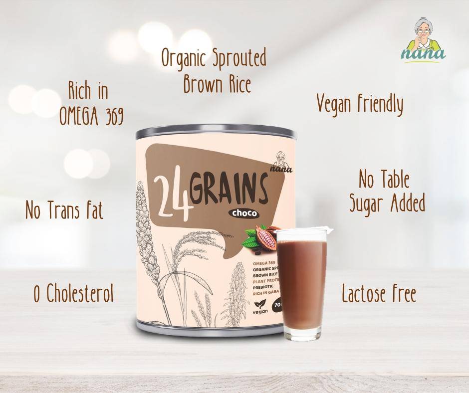 Nana 24 Grains Choco ( Lactose Free ) 700g
