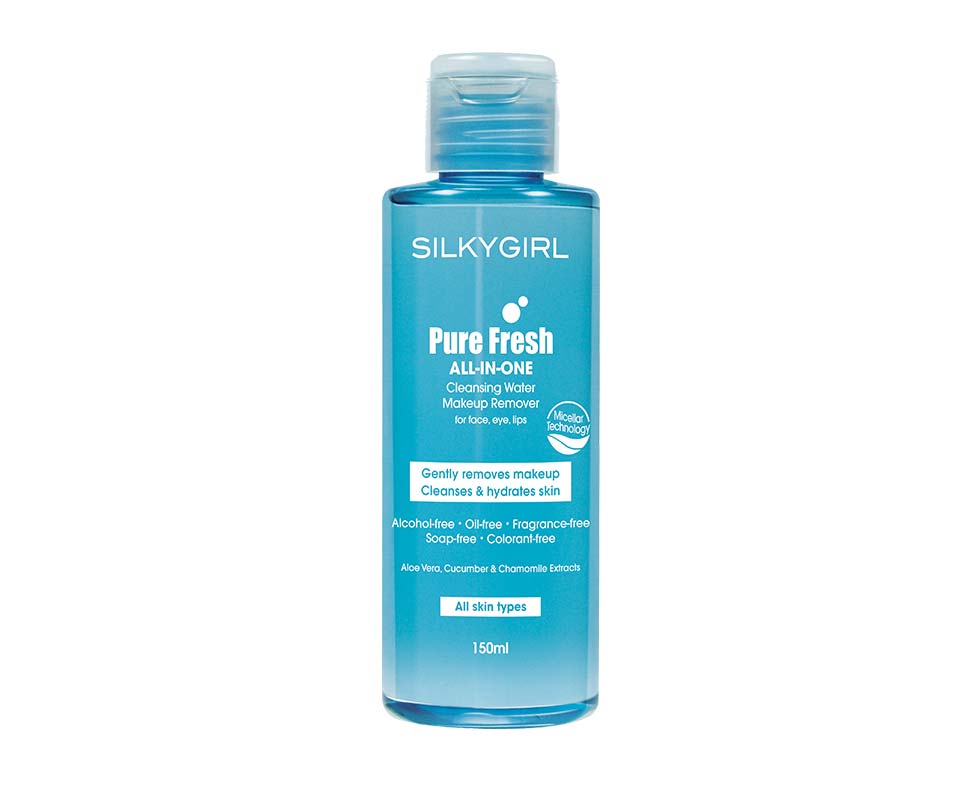 Silky Girl Pure-Fresh All-in-One Cleansing Water Makeup Remover