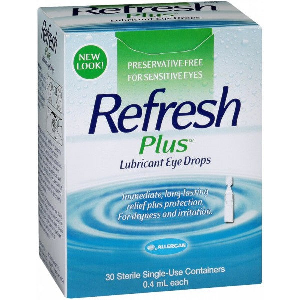 Refresh Plus Lubricant Eye Drops 0.4ml x 30's