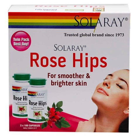 Solaray Rose Hips 2 x 100's