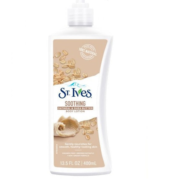 ST IVES Soothing Oatmeal Shea Butter Body Lotion 400ml