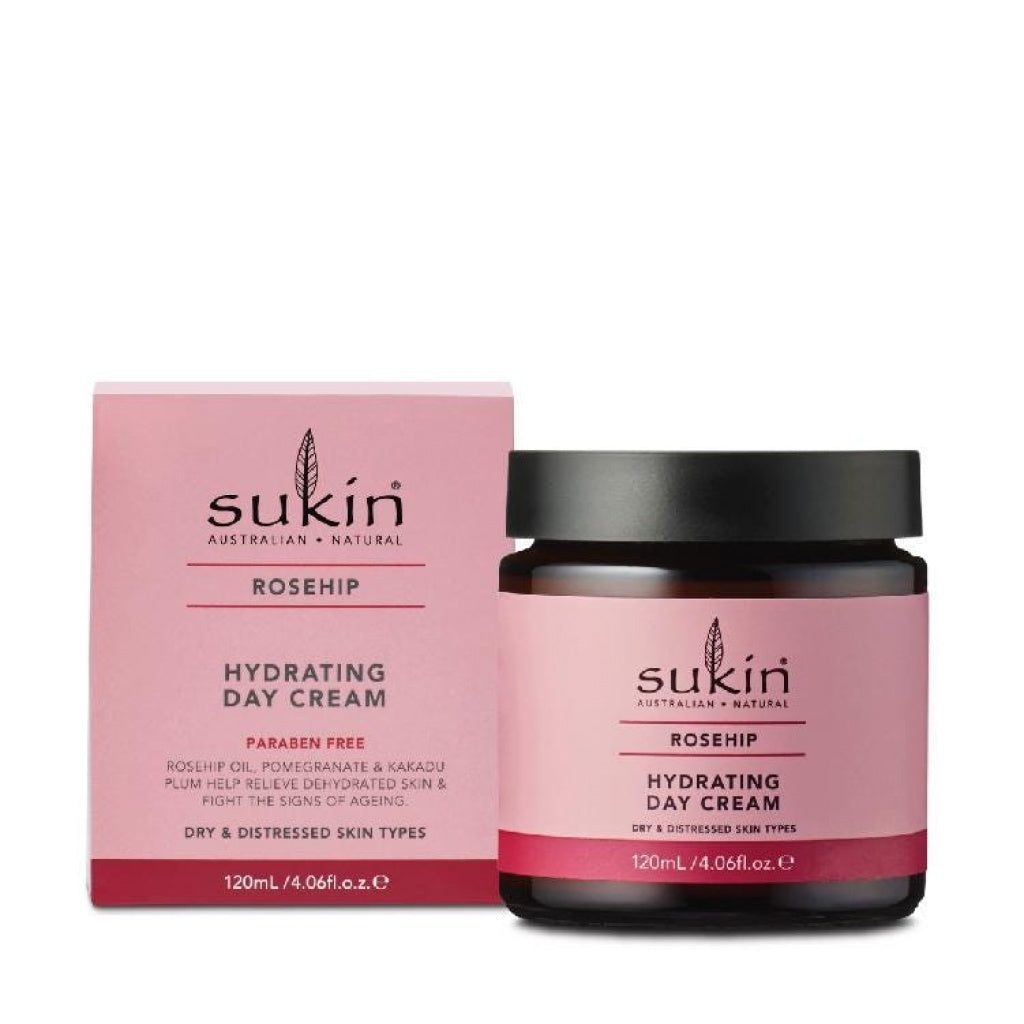Sukin Hydrating Day Cream Rosehip 120ml