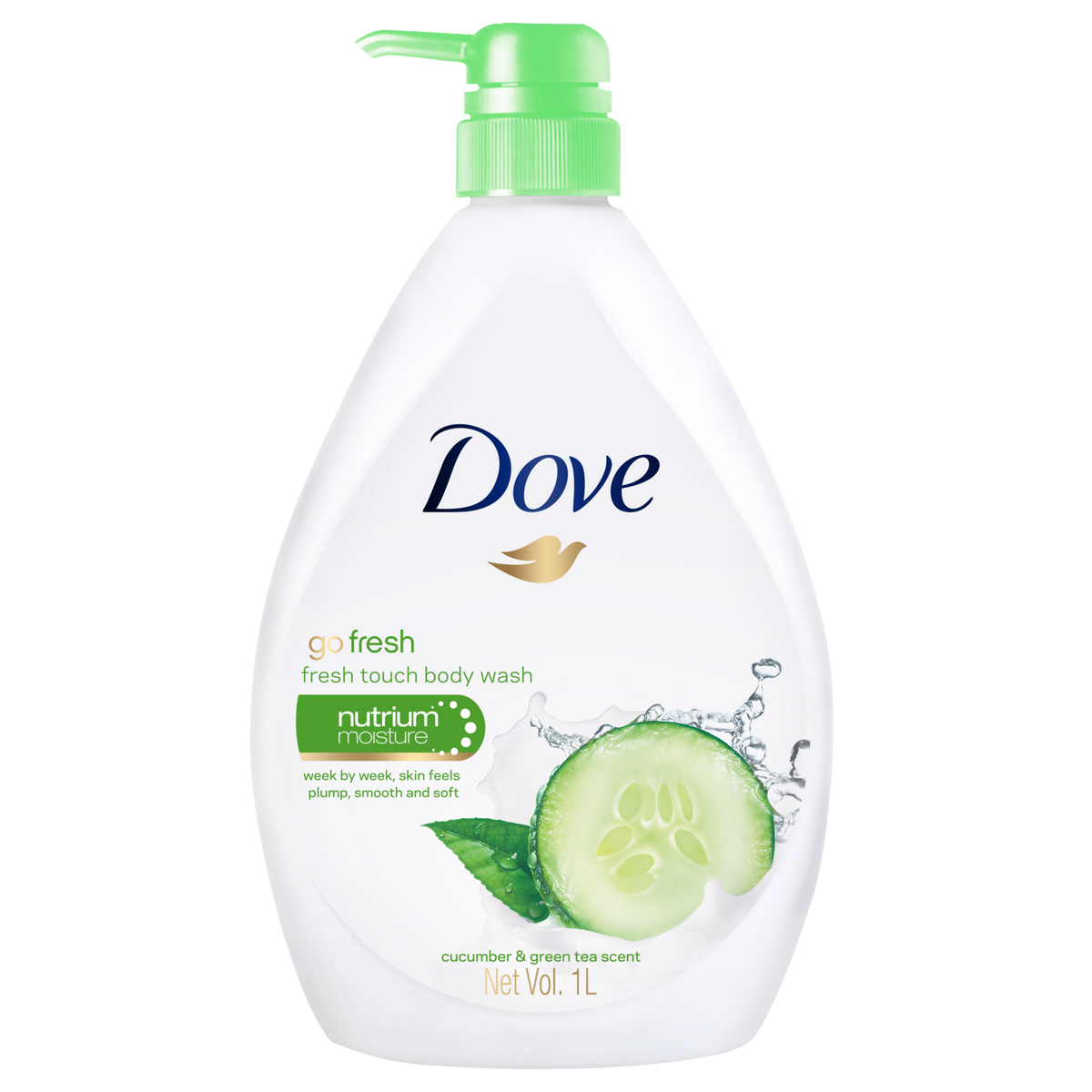 Dove Go Fresh Touch Body Wash 1 Liter