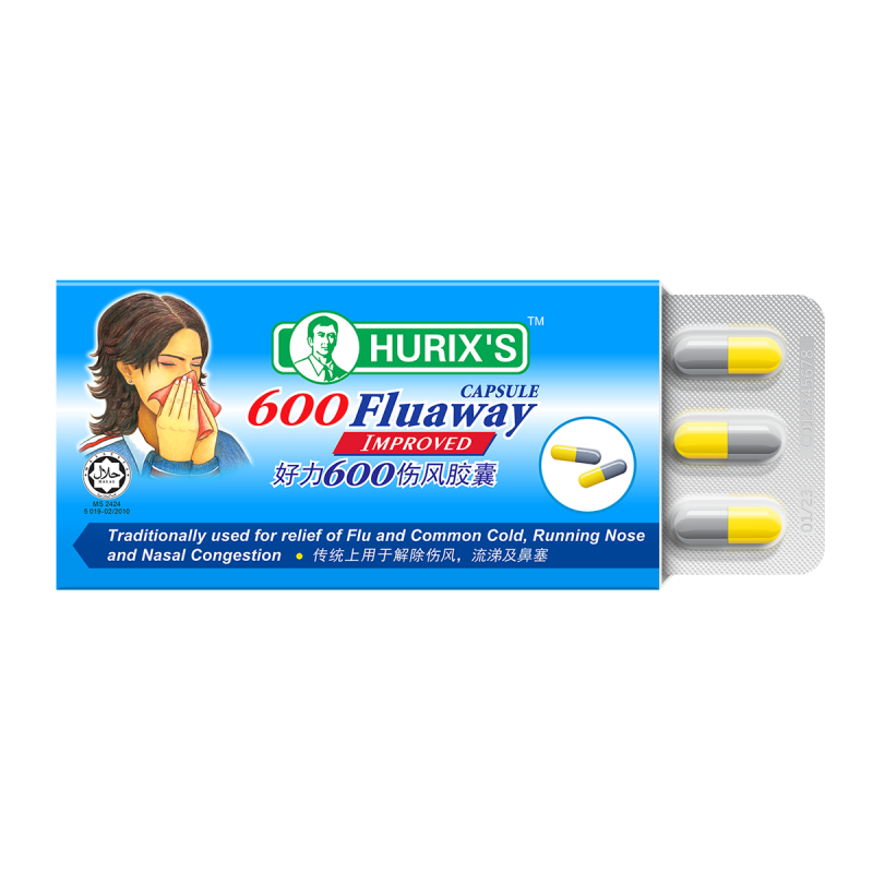 Hurix's 600 Fluaway Capsule 6's