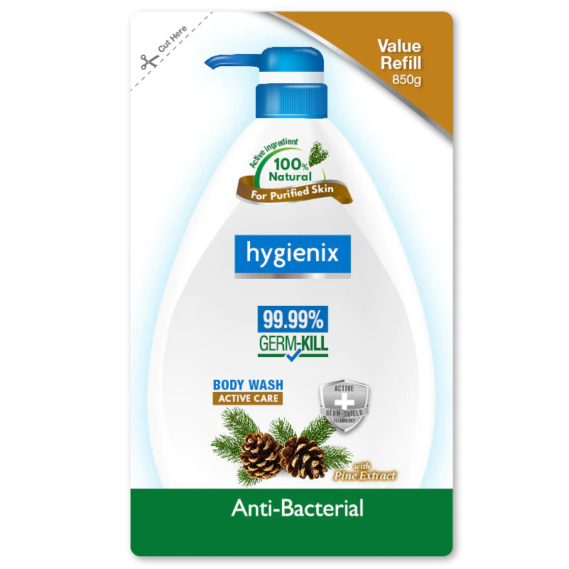 Hygienix Anti Bac Body Wash 850g ( Refill )