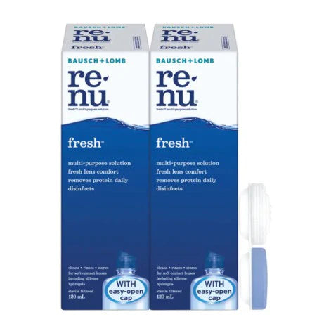 Bausch + Lomb Renu Fresh Multi-Purpose Solution 2x120ml with Lenscase