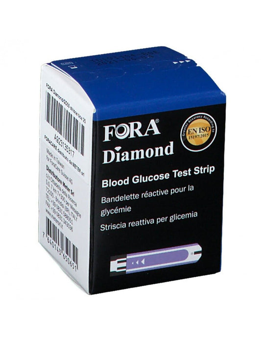 Fora Diamond GD50 Test Strips 25's