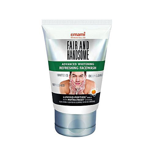 EMAMI FAIR AND HANDSOME ADVANCED WHITENING REFRESHING FACEWASH 100G