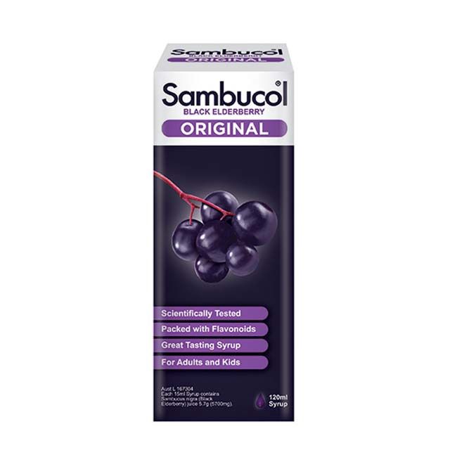 Sambucol Black Elderberry Original 120ml