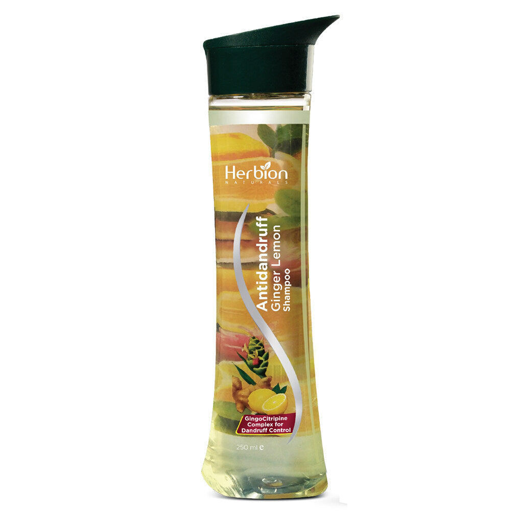Herbion Natural Antidandruff Shampoo 250ml (with Ginger & Lemon Extract)