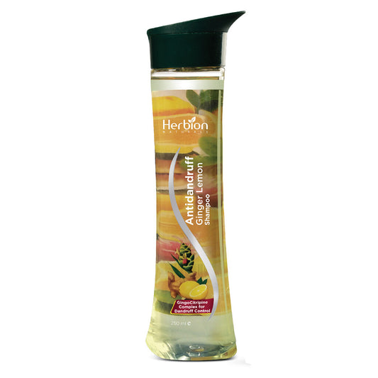 Herbion Natural Antidandruff Shampoo 250ml (with Ginger & Lemon Extract)