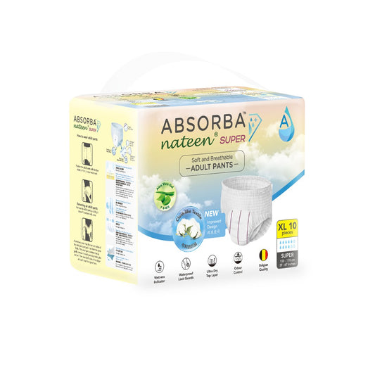 Absorba Nateen Super Pants Value Pack XL 10+1s
