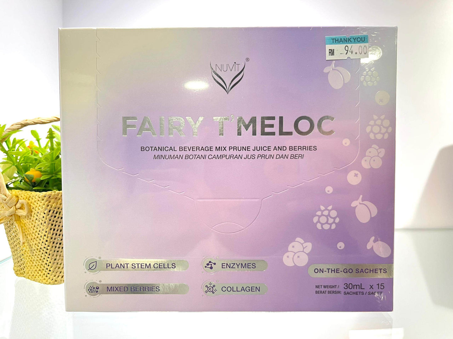 Nuvit Fairy Glow 30mlx15's