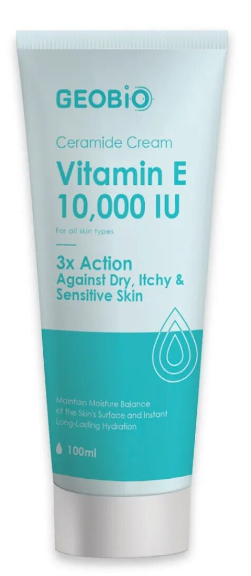Geobio Vitamin E Cream Lotion 100ml Moisturizer | Anti Aging | Antioxidant