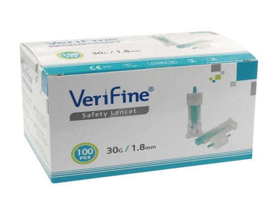 Promisemed Verifine Safety Lancet 30G/1.8mm 100's