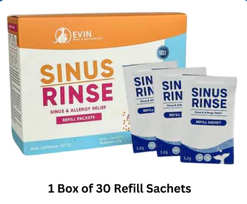 Evin sinus rinse refill packets (30's)