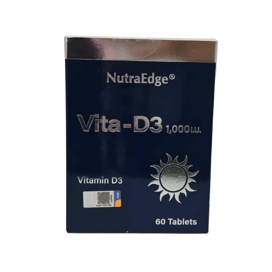 NutraEdge Vita-D3 1,000 I.U. vitamin D3 tablets.&nbsp;