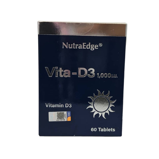 NutraEdge Vita-D3 1,000 I.U. vitamin D3 tablets.&nbsp;