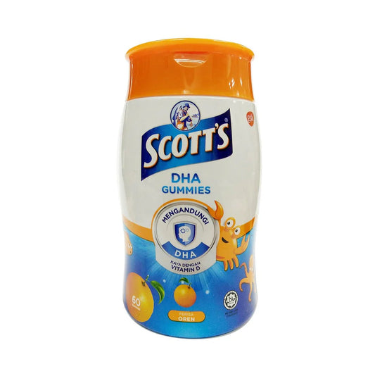 Scott's Gummies with DHA(Orange Flavour) 60's
