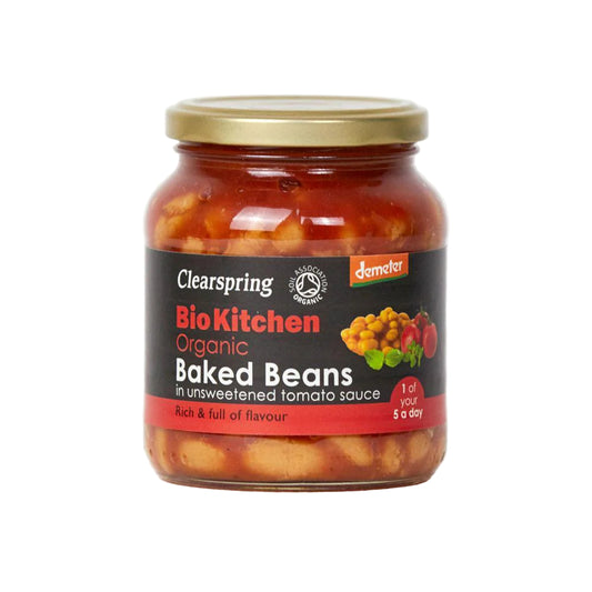 Clearspring Bottled Baked Beans 350g