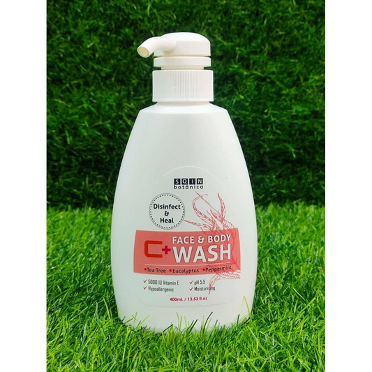 C+ FACE & BODY WASH (CLEANSE & REPAIR) 400ML