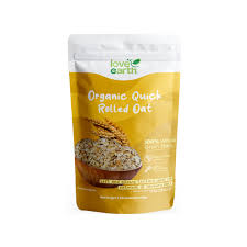 LE Organic Quick Rolled Oat 400g