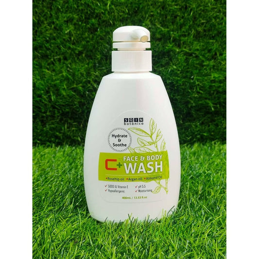 C+ Face & Body Moisturizing Wash 400ml