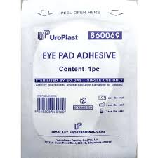 UroPlast Eye Pad Adhesive (1's/50's)
