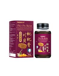 Tigerus Pei Pa Koa with Tiger Milk Mushroom, Cordyceps, Chuanbei Plus 300ml