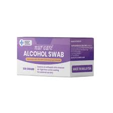 Nur Care Alcohol Swab 100's