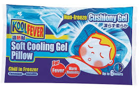 Kool Fever Soft Cooling Gel Pillow