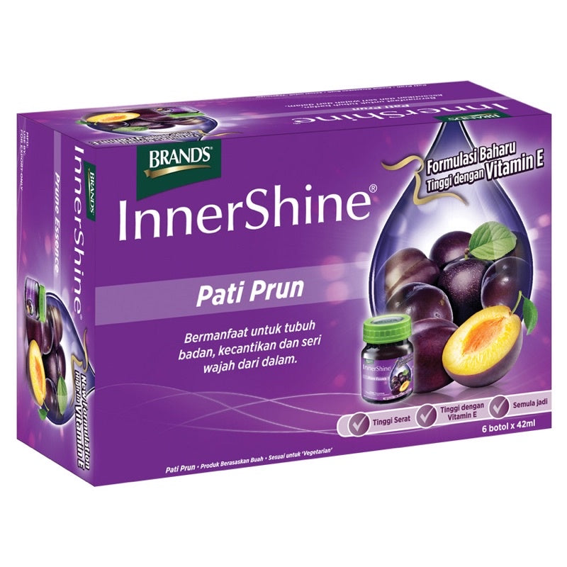 Brand's Innershine Prune Essence 42g x 6's